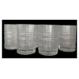 Vintage Crystal Tumblers including Low and High Balls