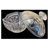 Vintage Crystal and Glass Bowls, Dishes, Serving Pieces and More