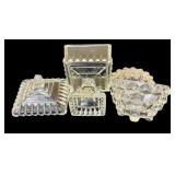 Vintage Crystal and Glass Bowls, Dishes, Serving Pieces and More