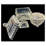 Vintage Crystal and Glass Bowls, Dishes, Serving Pieces and More
