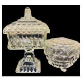 Vintage Crystal and Glass Bowls, Dishes, Serving Pieces and More