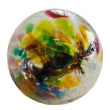 New Four Kitras Art Glass Spheres Tree of Enchantment Seasons including Spring, Summer, Autumn and Winter