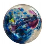 New Four Kitras Art Glass Spheres Tree of Enchantment Seasons including Spring, Summer, Autumn and Winter