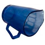 Vintage Cobalt Blue Glass including Shirley Temple Bowl and Pitcher Set, Juice Pitcher and More