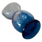 Vintage Cobalt Blue Glass including Shirley Temple Bowl and Pitcher Set, Juice Pitcher and More