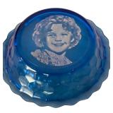 Vintage Cobalt Blue Glass including Shirley Temple Bowl and Pitcher Set, Juice Pitcher and More