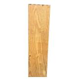 Tall Untreated Wooden Cubby Cabinet