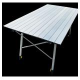 Portable Aluminum Two Piece Table Great for Camping