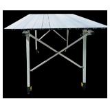 Portable Aluminum Two Piece Table Great for Camping