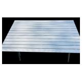 Portable Aluminum Two Piece Table Great for Camping