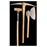 Vintage Heavy Duty Collection of Axes and Picks