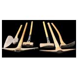 Vintage Heavy Duty Collection of Axes and Picks