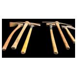 Vintage Heavy Duty Collection of Axes and Picks