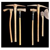 Vintage Heavy Duty Collection of Axes and Picks