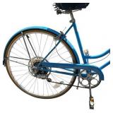 Vintage Blue Schwinn Suburban Bike