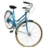 Vintage Blue Schwinn Suburban Bike