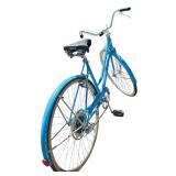 Vintage Blue Schwinn Suburban Bike