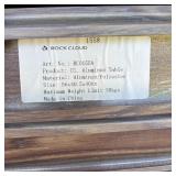 Rock Cloud Aluminum Table / Portable