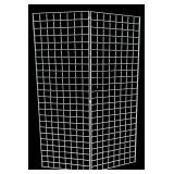 White Metal Trellis for Flowers, Vegetables and More