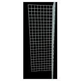 White Metal Trellis for Flowers, Vegetables and More