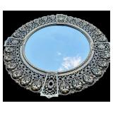 Gorgeous Vintage Mirror and Brass Frame by Jacobson, Suzanna