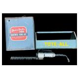 Vintage Black & Decker Tool Kit, Vintage Metal Tool Box Tote-All and Craftsman Electric Hedge Trimmer