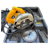 Electric Tools including DeWalt Circular Saw and Freud Inc Drill