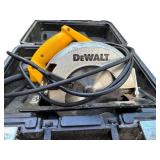 Electric Tools including DeWalt Circular Saw and Freud Inc Drill