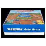 Speedway Auto Racer by Schylling and Large Lot of Sidewalk Chalk