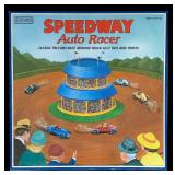 Speedway Auto Racer by Schylling and Large Lot of Sidewalk Chalk