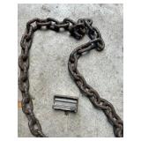 Vintage Goodies including Railroad Spikes, Pick Axes, Heavy Duty Log Tow Chain, Millers Falls, 24" Cast Iron Level and More!