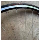 Three Bicycle Tire Rims