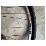 Three Bicycle Tire Rims