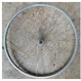 Three Bicycle Tire Rims