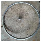 Three Bicycle Tire Rims