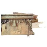 Large Stack of Project Wood and Decorative Wood Pieces