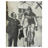 Vintage Tin Advertising Calendar and Framed 