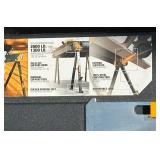 Pair of ToughBuilt C700 Adjustable Folding Sawhorses