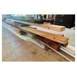 Large Stack of Project Wood and Decorative Wood Pieces