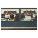 Framed Minnesota 1987 Twins Homer Hanky with Parade Pictures