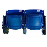 Hubert H. Humphrey Metrodome Authentic #13 and #14 Stadium Seats