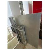 IKEA Broder Metal Shelving Set / System