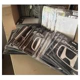 Large Lot of Honda Die Cutz Decals