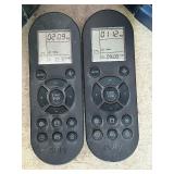 Pair of Eufy RoboVac Robotic Vacuum Cleaners with Remote Controls