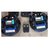 Pair of Eufy RoboVac Robotic Vacuum Cleaners with Remote Controls