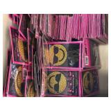 Extra Large Lot of Crystal Heiress Glitter Smile Emoji Decals / Stickers