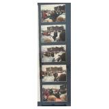 Framed Star and Tribune 1987 Twins World Series Newspaper Page and Parade Pictures