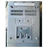 Vintage Bentley Deluxe Portable 5" Screen Black & White Television Battery Power