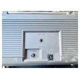 Vintage Bentley Deluxe Portable 5" Screen Black & White Television Battery Power