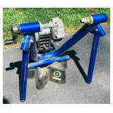 Bicycle Accessories including Trek CycleOps Indoor Bike Trainer, Tire Pump, Bike Pedals, Reflective Yield Sign and Bike Fanny Pack